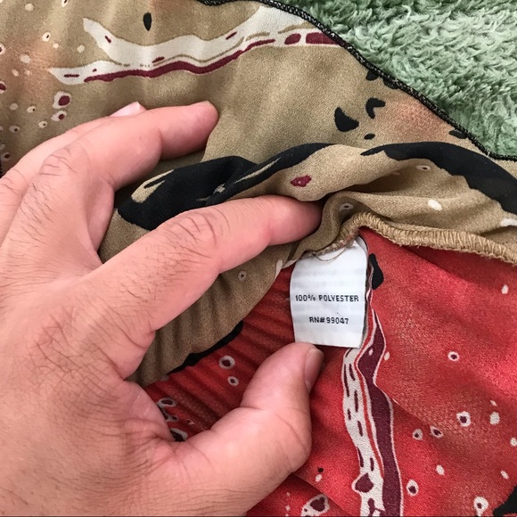 Jaipur Brand Crinkle Fabric 2/3 Sleeve Colorful Blouse - Picture 10 of 14